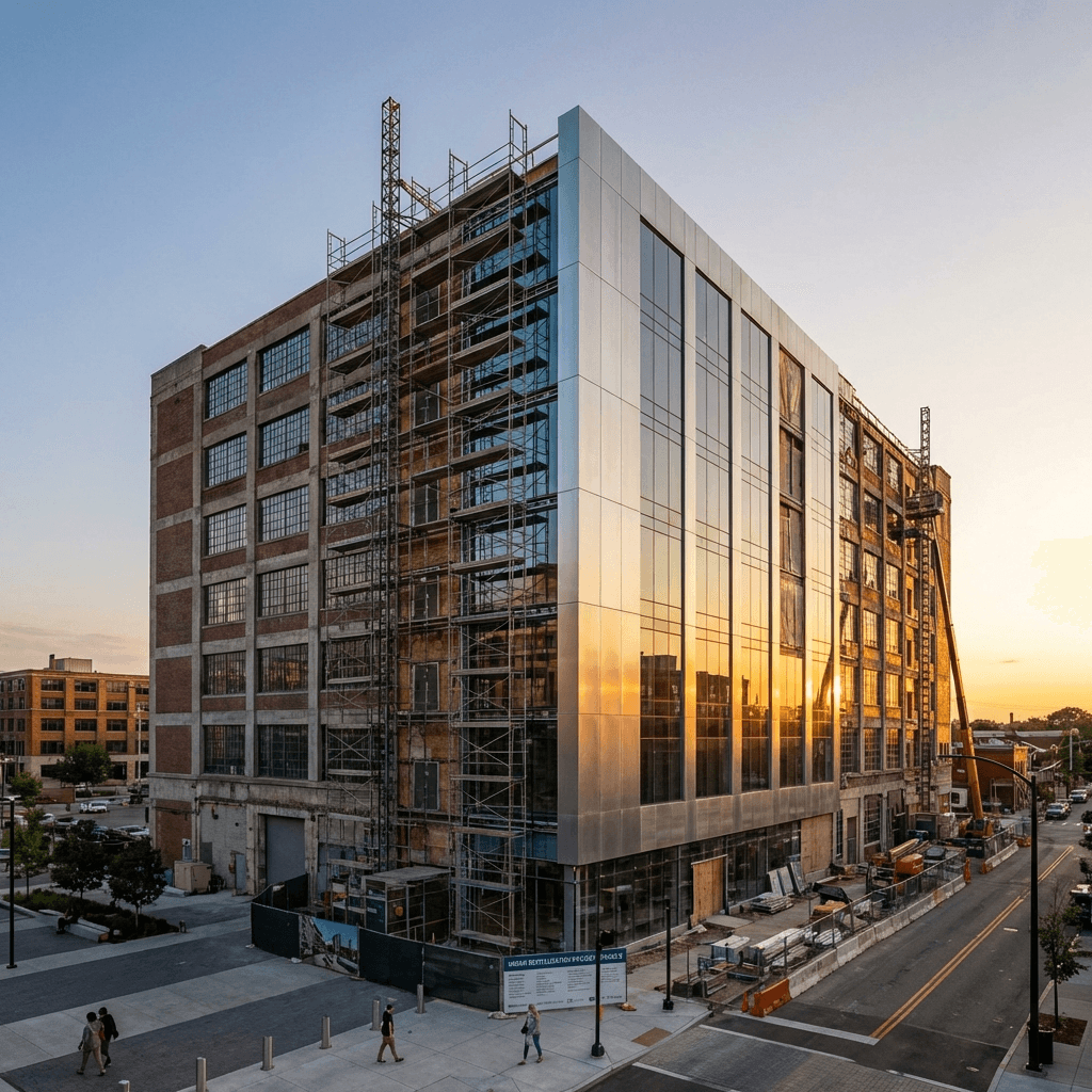 Retrofit de Fachadas Prediais